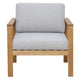 NORDIC Set mobilier terasă/grădină, fotoliu, banchetă, colțar și măsă