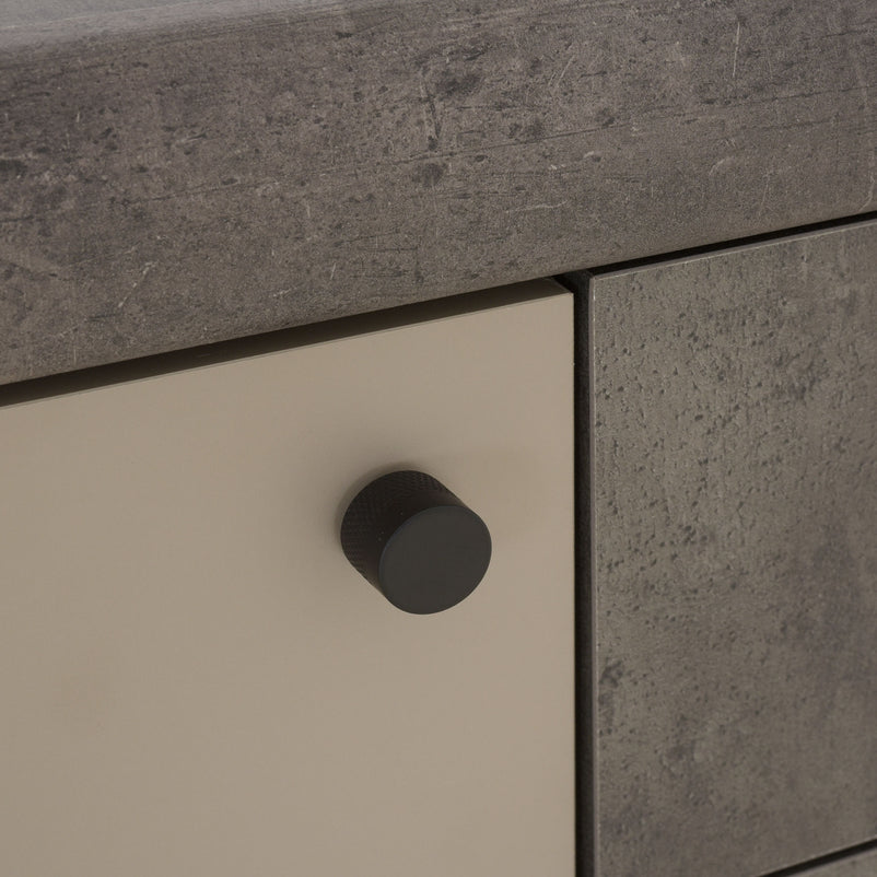 MATTIAS Comodă 1 ușă, 3 sertare