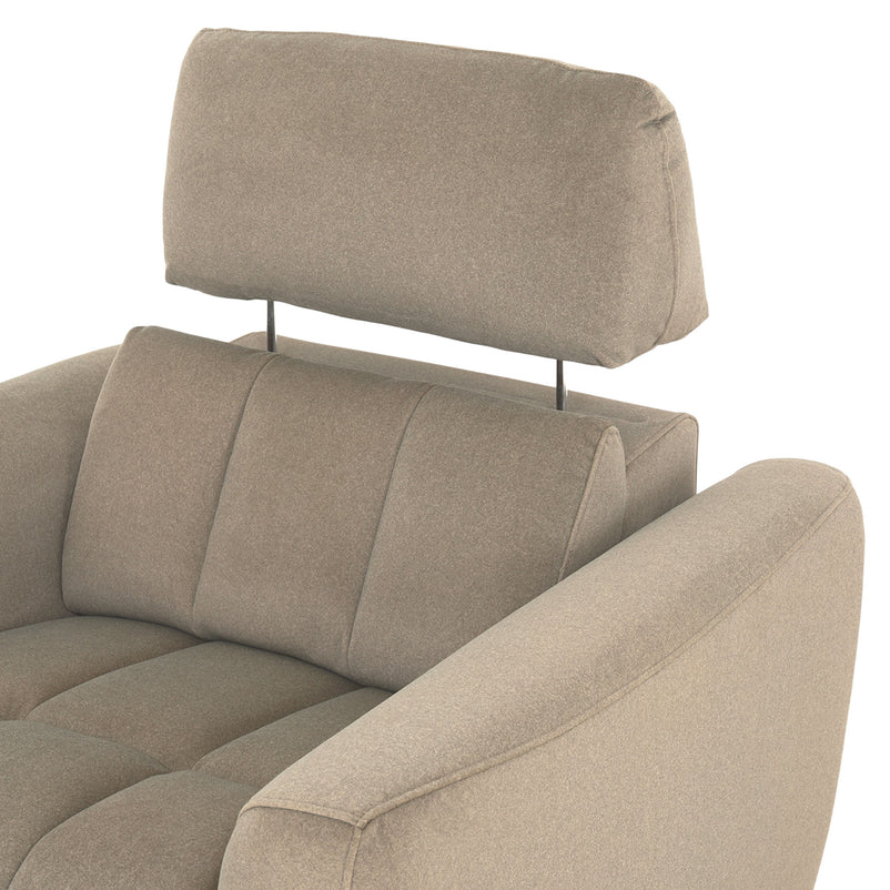 WISNER Fotoliu, recliner electric, mecanism electric tetieră, stofă