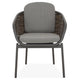 CARSON/BARI Set mobilier terasă/grădină, 8 scaune și masă extensibilă