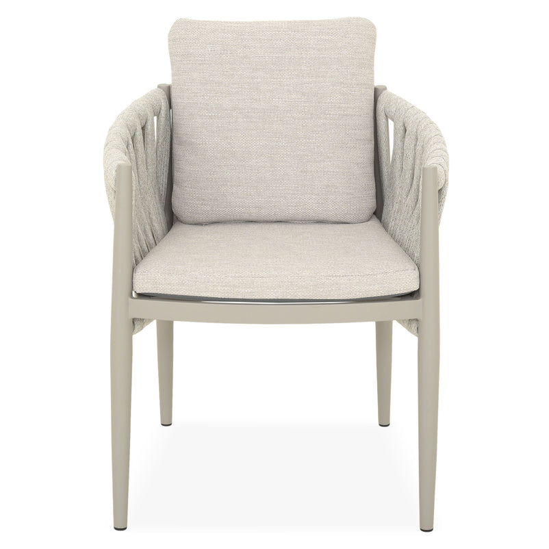 DAYTONA Set mobilier terasă/grădină, 8 scaune și masă extensibilă