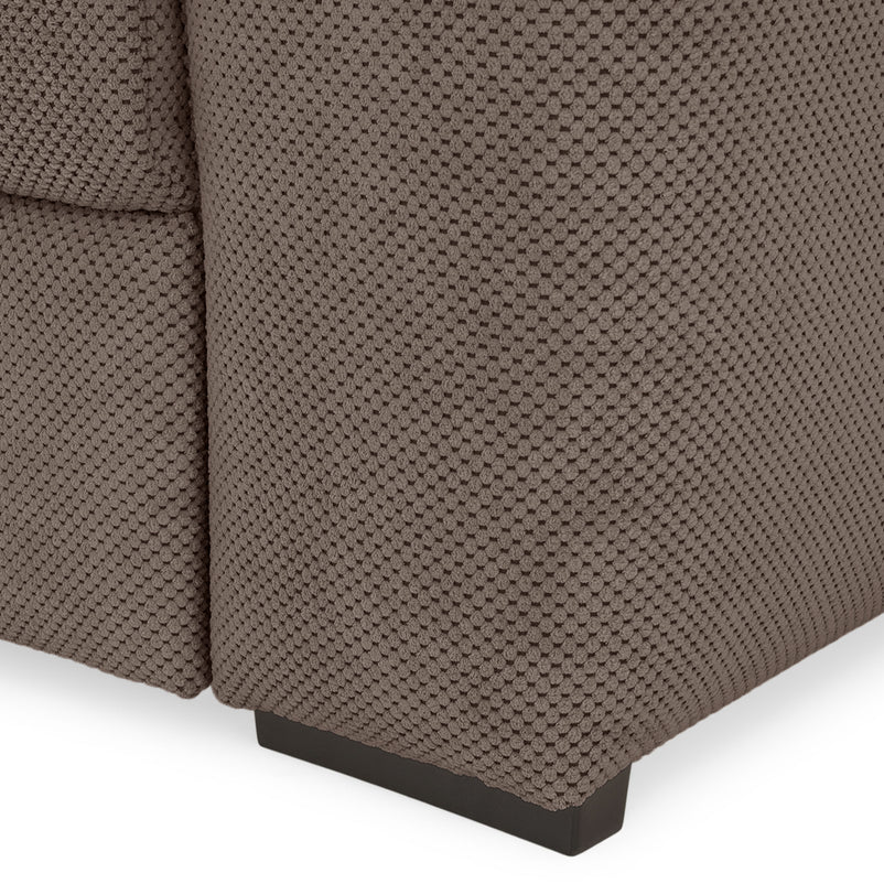 WIDE Canapea extensibilă, 4 locuri, stofă