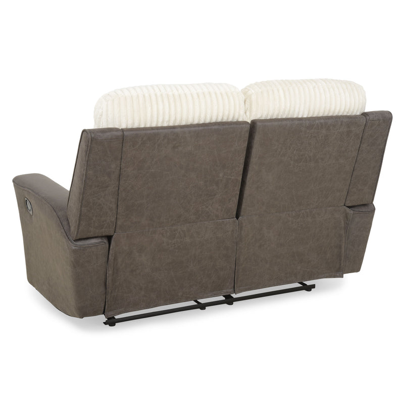 ARKANSAS Canapea 2 locuri, 2 reclinere manuale, stofă