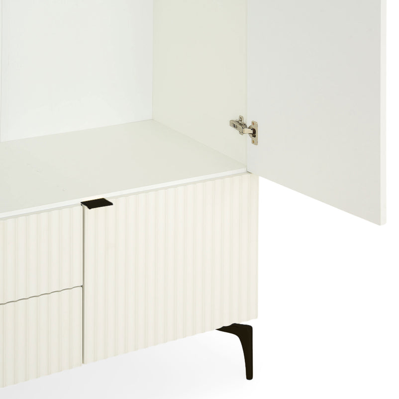 WAVE Dulap copii, 5 uși, 2 sertare