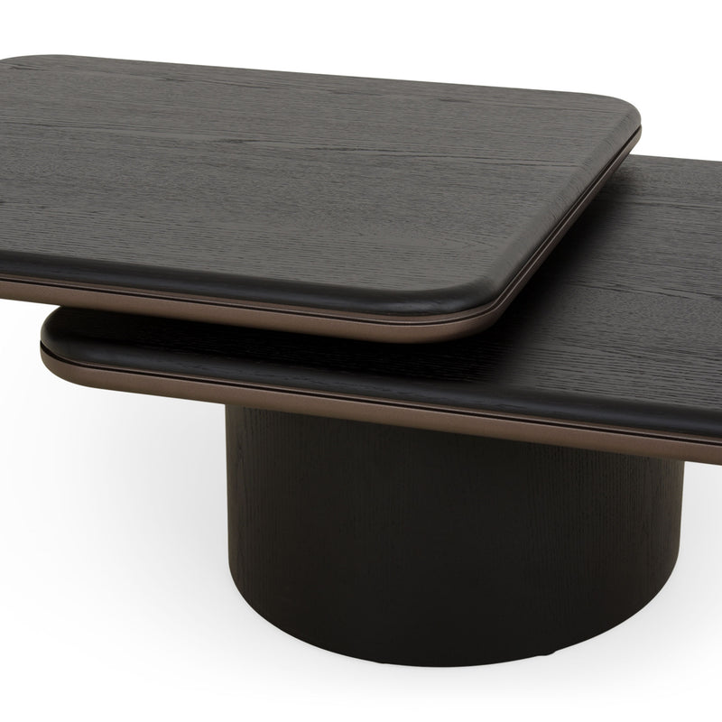 CHALMERS Măsuță cafea, blat rotativ