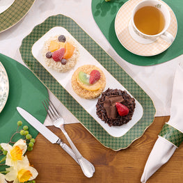 WINDSOR Platou servire, porțelan, L.36cm