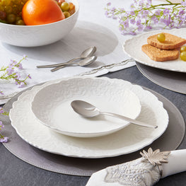 AMOUR Farfurie supă, porțelan, D.21cm