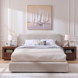 MARTINEZ Pat tapițat, 160x200cm, somieră rabatabilă și ladă depozitare incluse