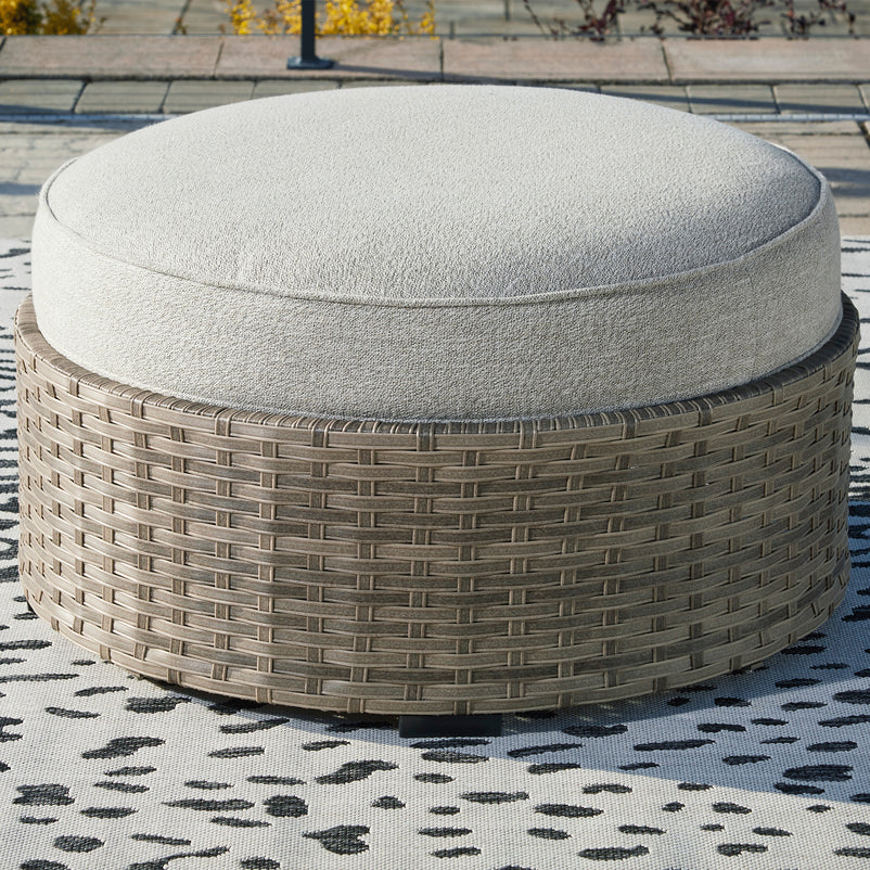 CALWORTH Set mobilier terasă/grădină, canapea, 2 elemente colț și taburet