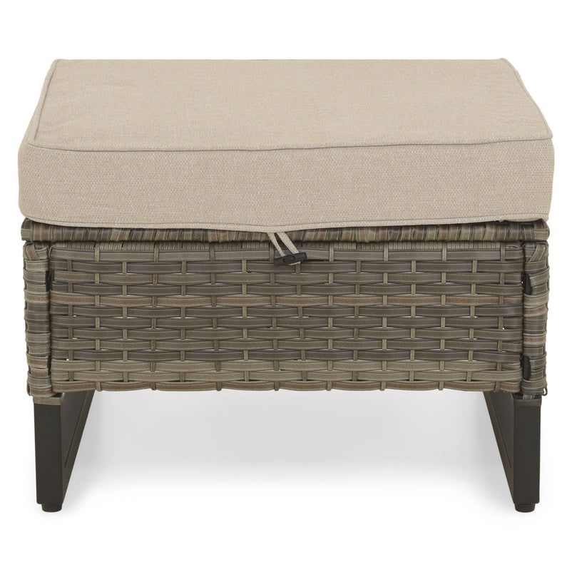 STOKE Set mobilier terasă/grădină, 2 taburete, 2 canapele și măsuță