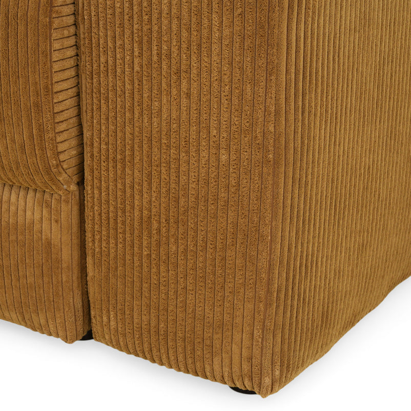 MELUN Canapea extensibilă, 3 locuri, ladă depozitare, stofă