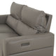 LASHIO Canapea 3 locuri, 2 reclinere electrice, mecanism tetiere, piele