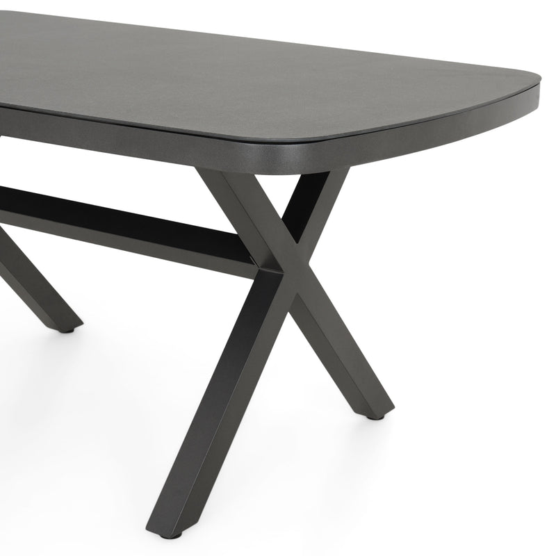 TREINTA Set mobilier terasă/grădină, canapea, 2 scaune și măsuță