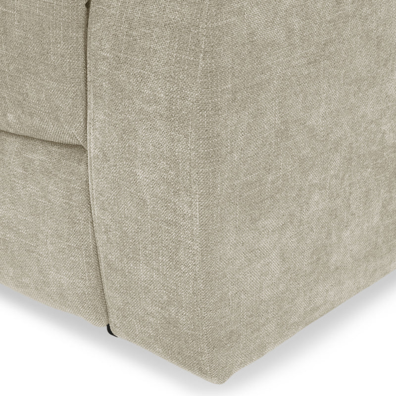 ALMATY Canapea 2 locuri, 2 reclinere electrice, stofă