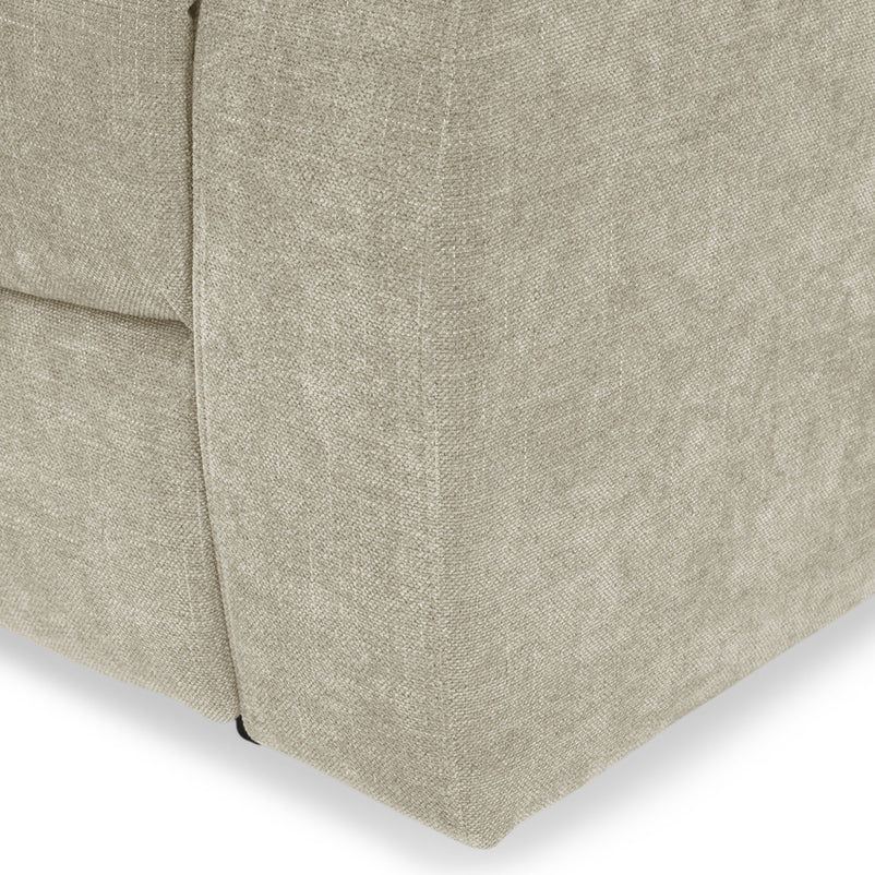 ALMATY Canapea 2 locuri, 2 reclinere electrice, stofă