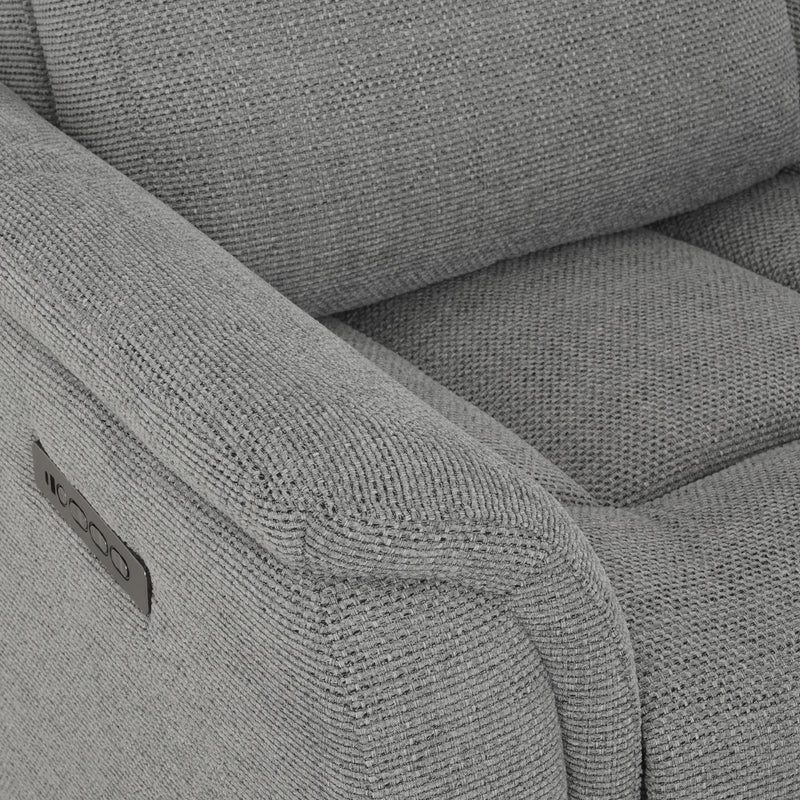 BARTON Fotoliu cu recliner electric, stofă