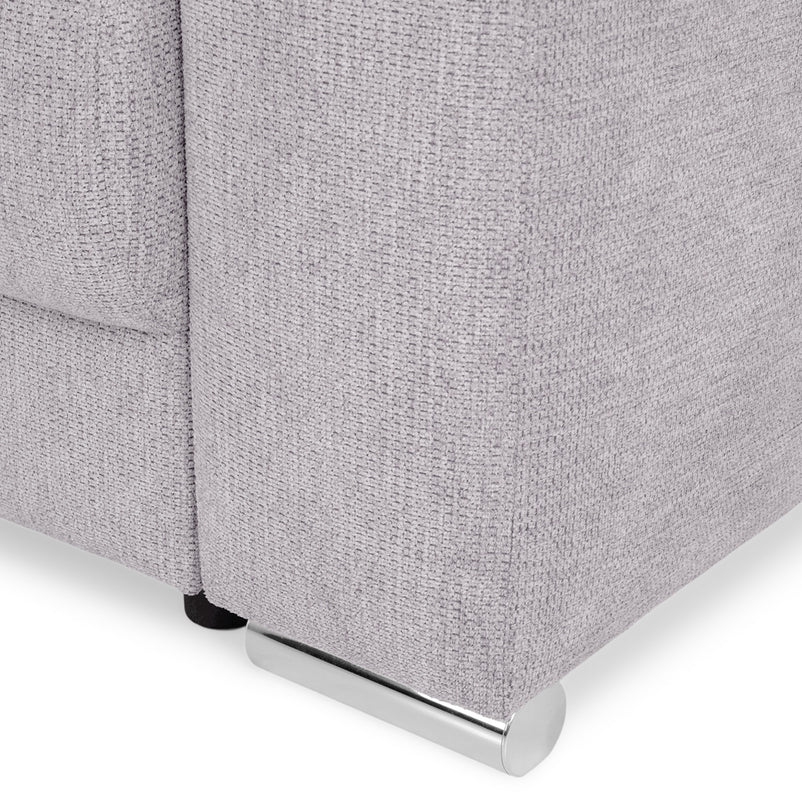 ANTONY Canapea extensibilă, 3 locuri, ladă depozitare, stofă