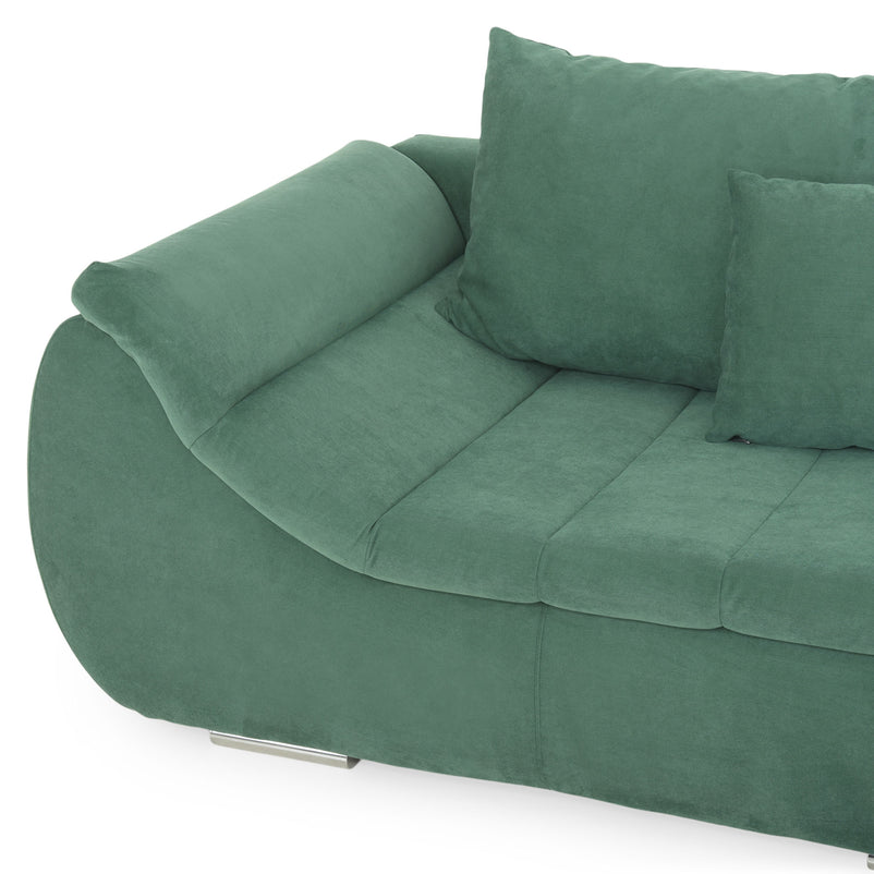 MINIDIAZ Canapea extensibilă, șezlong stânga/dreapta, stofă