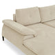 LAVRIK Colțar extensibil, șezlong stânga/dreapta, stofă