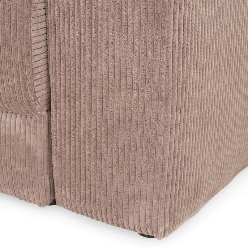 MELUN Canapea extensibilă, 3 locuri, ladă depozitare, stofă