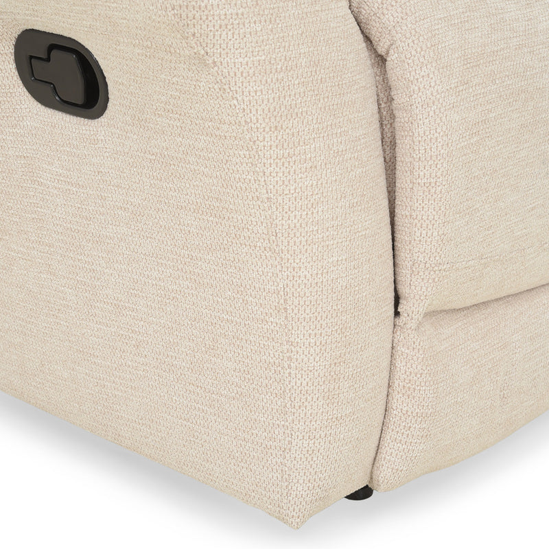 OHIO Fotoliu cu recliner manual, stofă