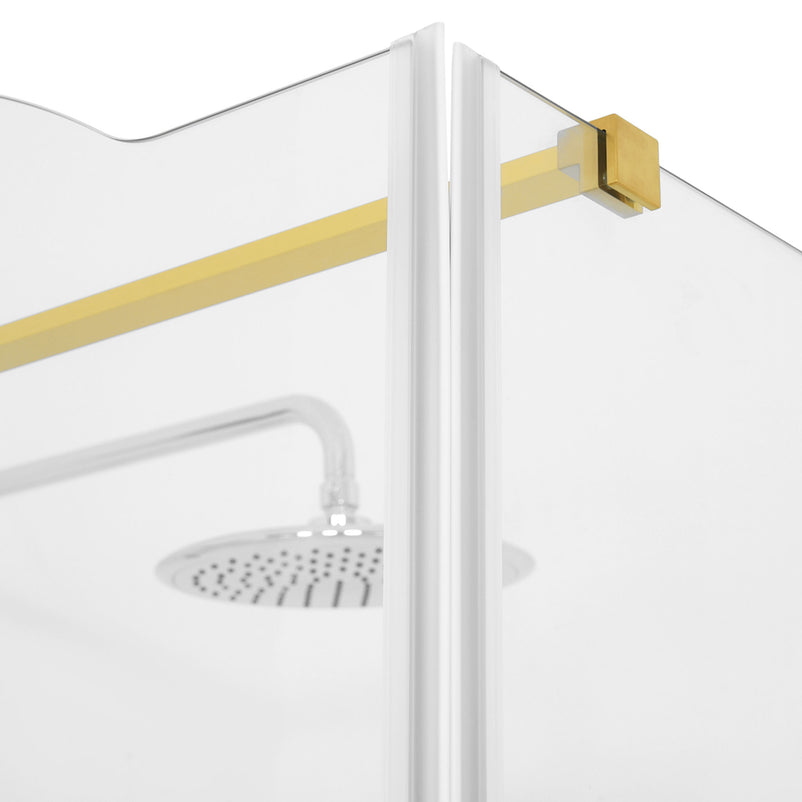 MANHATTAN Sistem duș ușă batantă, 8mm