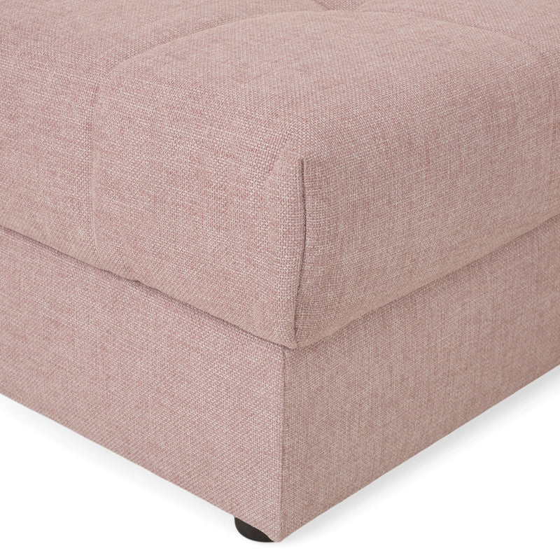 HAINES Colțar extensibil, șezlong stânga/dreapta, stofă