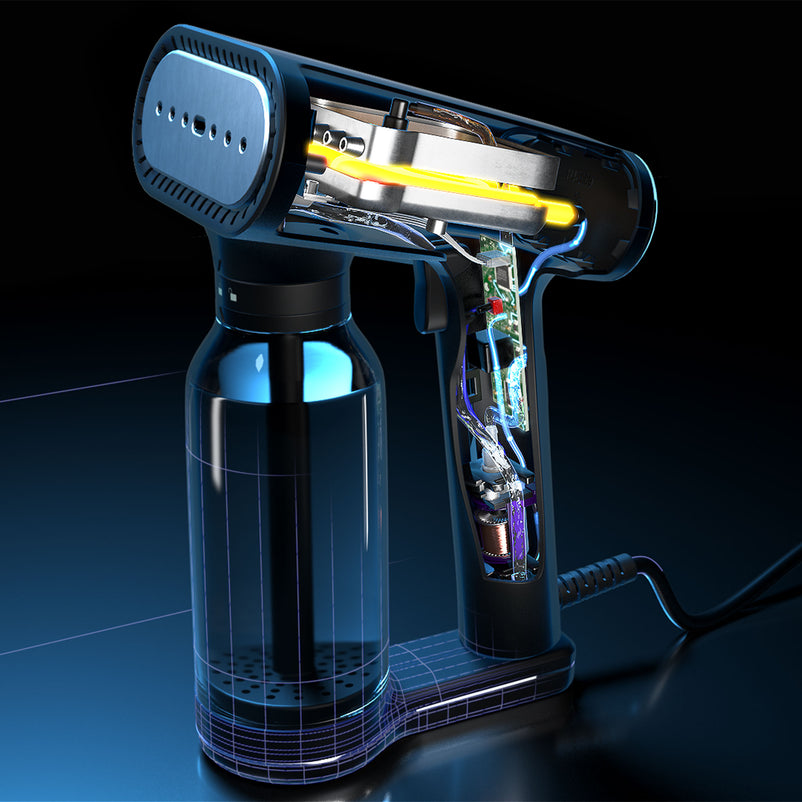 KARL Aparat de călcat vertical, 2000W, 400ml