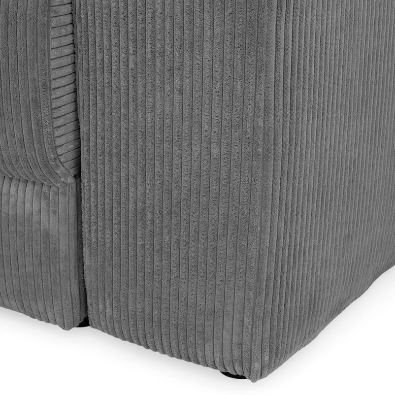 MELUN Canapea extensibilă, 3 locuri, ladă depozitare, stofă