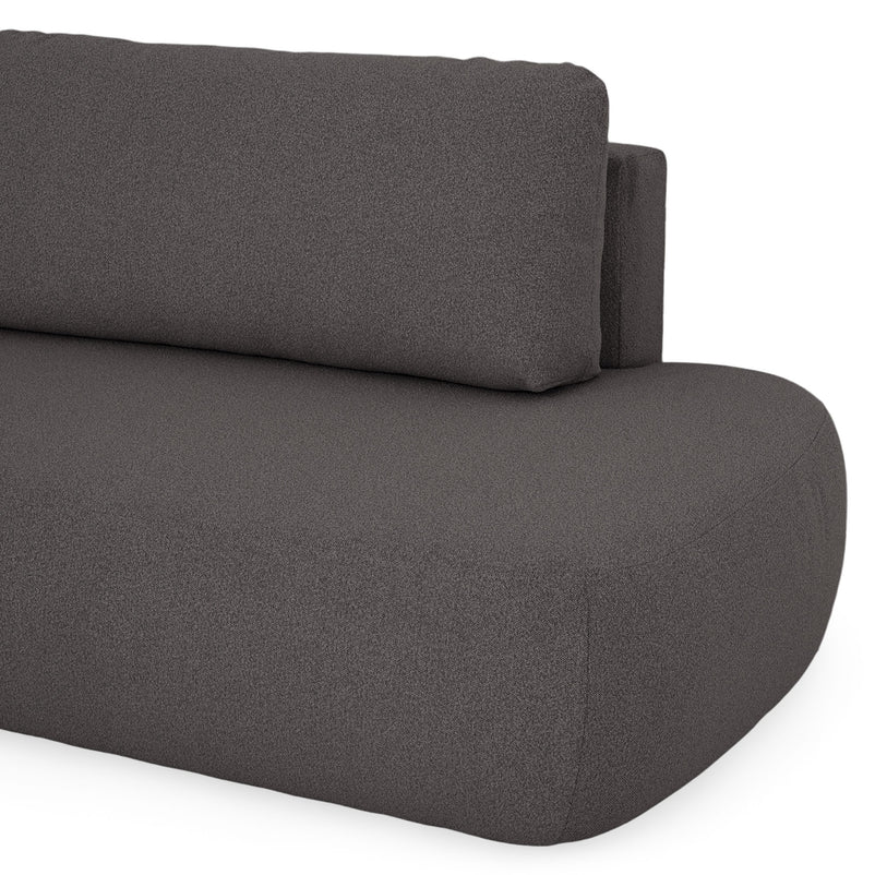 LAON Colțar extensibil, șezlong stânga/dreapta și ladă depozitare, stofă