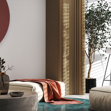 DECORIF Set 2 panouri decorative acustice flexibile pentru perete