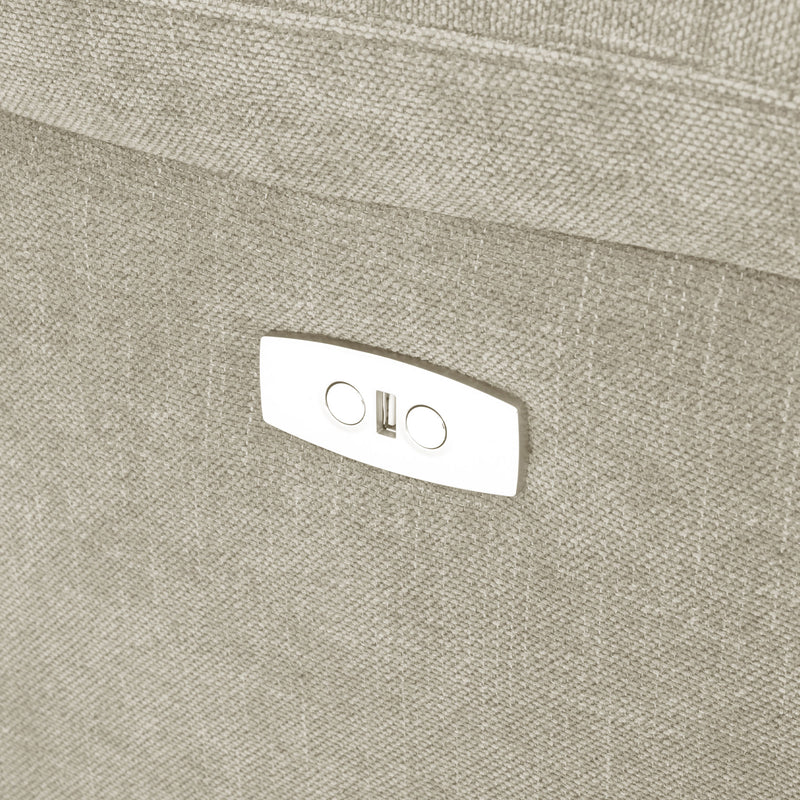 ALMATY Fotoliu, recliner electric, stofă