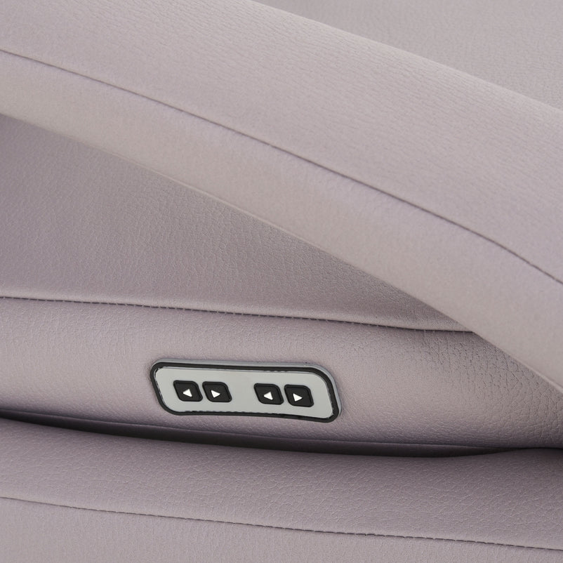 HESTON Fotoliu rotativ cu recliner electric, stofă