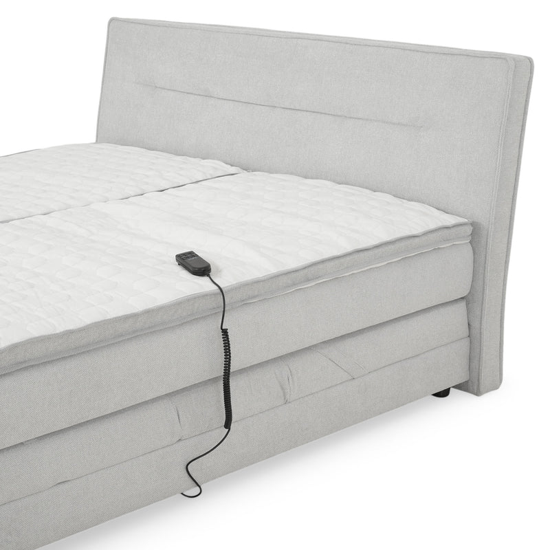 PHIMAN Pat tapițat electric, 180x200cm, saltea inclusă