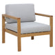 NORDIC Set mobilier terasă/grădină, fotoliu, banchetă, colțar și măsă