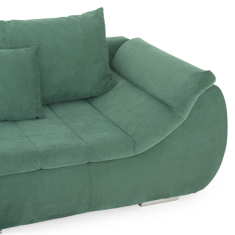 MINIDIAZ Canapea extensibilă, șezlong stânga/dreapta, stofă