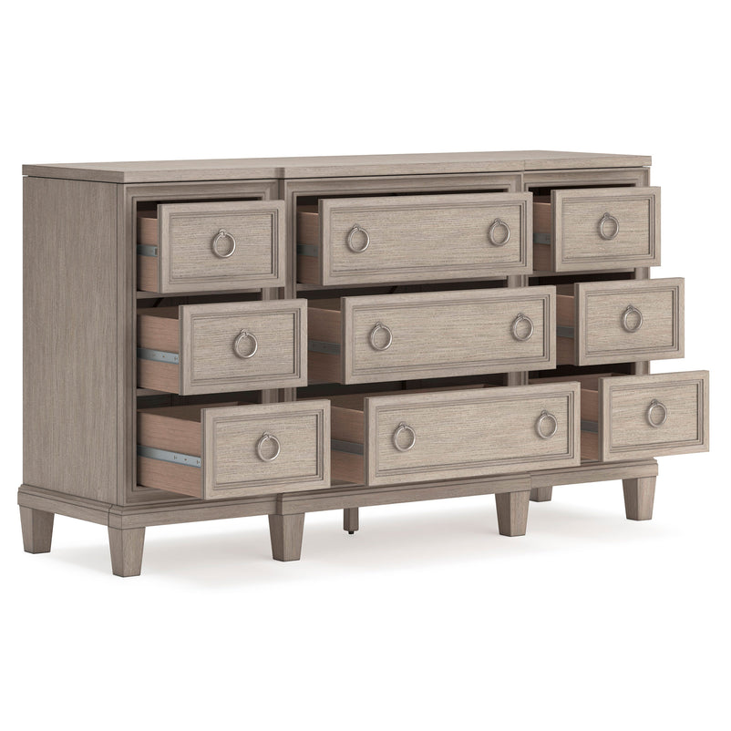 JORLAINA Comodă lată, 9 sertare