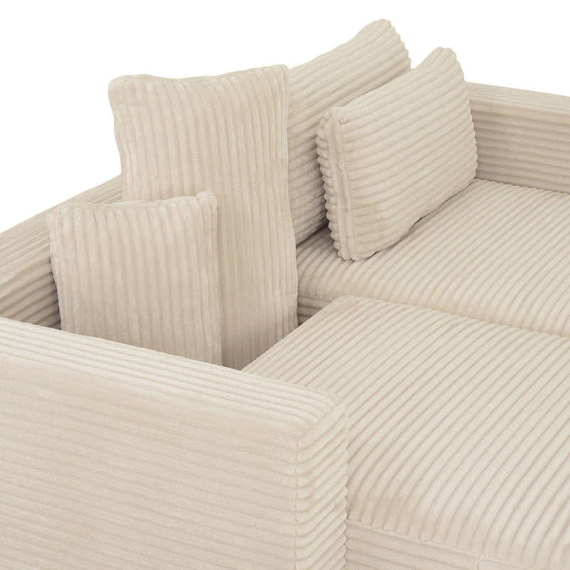 ERDING Colțar extensibil, șezlong stânga/dreapta și ladă depozitare, stofă