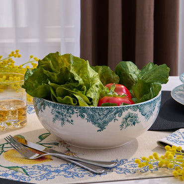 BELLAROSA Bol salată, porțelan, D.23.5cm