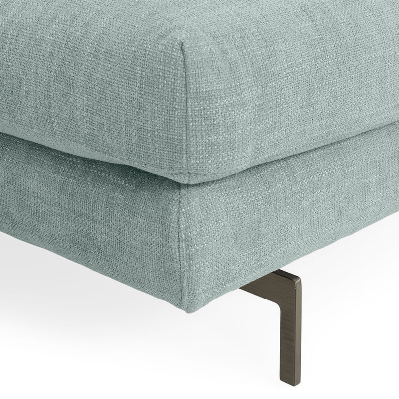 MISTERY Colțar șezlong stânga/dreapta cu mecanism manual spătar și brațe, stofă