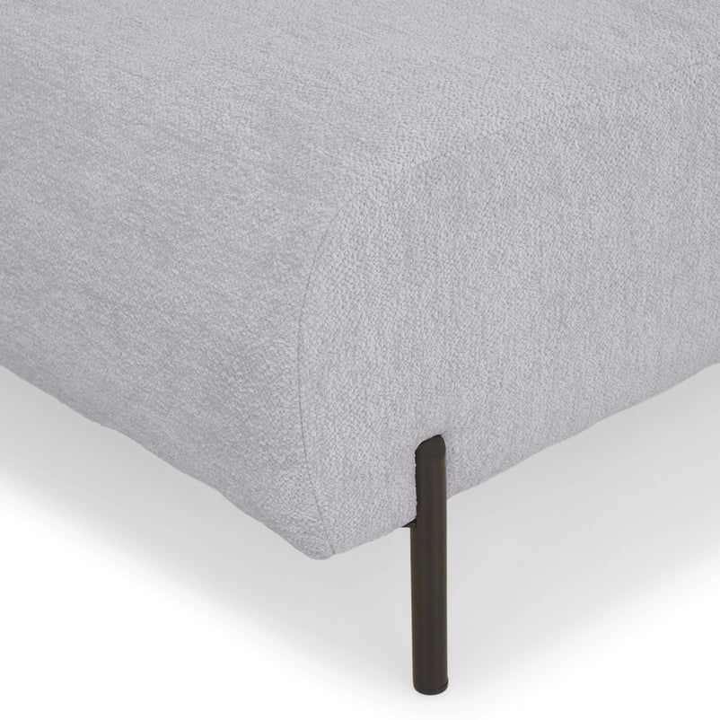 GRIGNY Colțar extensibil, șezlong stânga, ladă depozitare, stofă