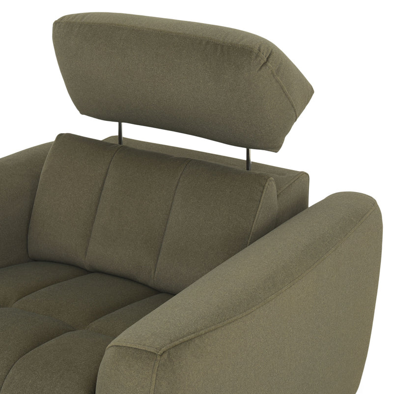 WISNER Fotoliu, recliner electric, mecanism electric tetieră, stofă