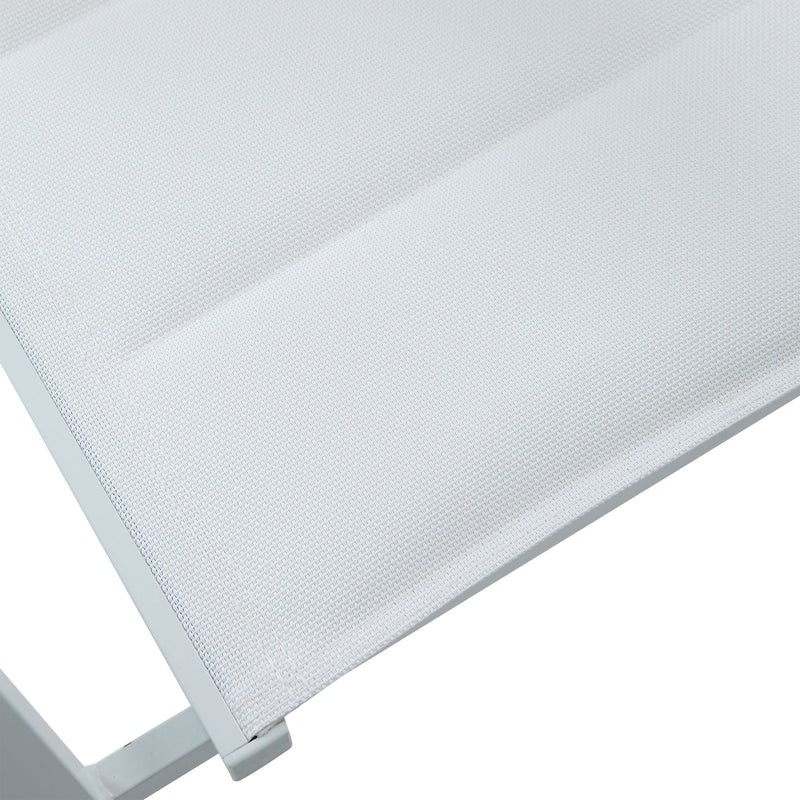 DRESDEN Set mobilier terasă/grădină, 4 scaune și masă extensibilă