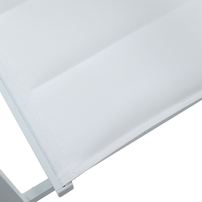 DRESDEN Set mobilier terasă/grădină, 4 scaune și masă extensibilă