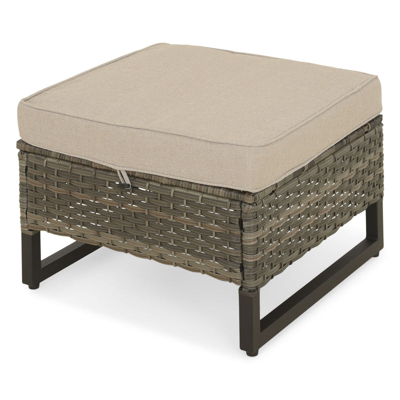 STOKE Set mobilier terasă/grădină, 2 taburete, 2 canapele și măsuță