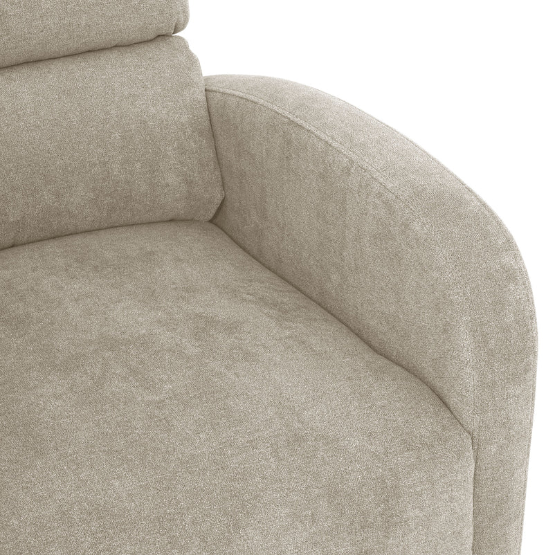 FULTON Fotoliu, lift și recliner electric, stofă