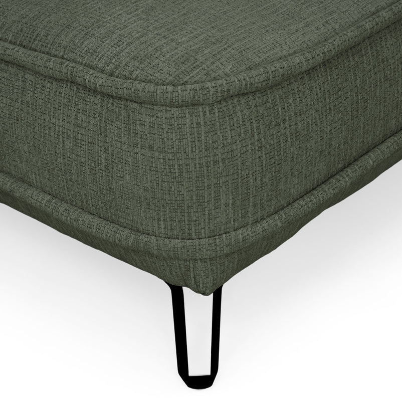 CHOLET Colțar extensibil, șezlong stânga/dreapta, ladă depozitare, stofă