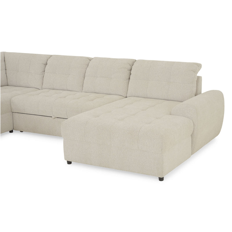 CLOUD Colțar extensibil, șezlong stânga/dreapta, stofă