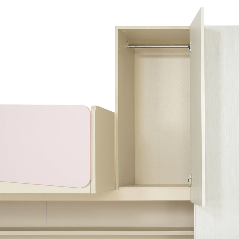 METROPOLIS KIDS Ansamblu cameră copii, dulapuri și 2 paturi suprapuse