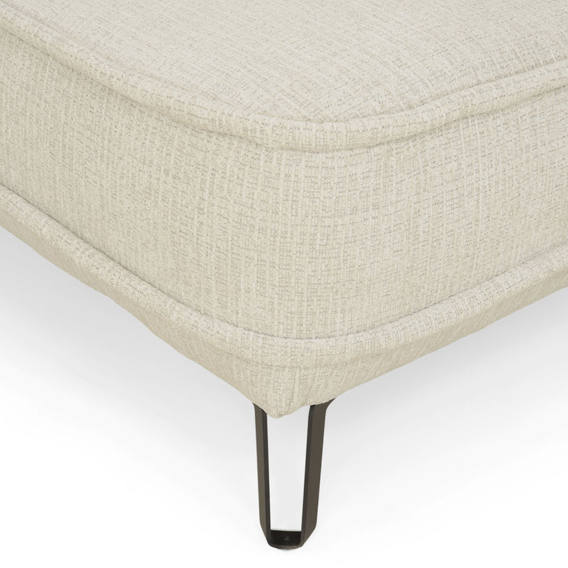 CHOLET Colțar extensibil, șezlong stânga/dreapta, ladă depozitare, stofă